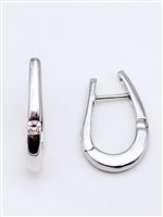 Orecchini Moraglione Donna in Oro bianco Diamante OROR-30-253 MORA